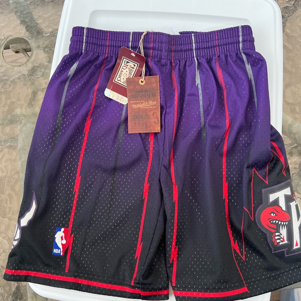 New with tags Mitchell & Ness Boys basketball shorts